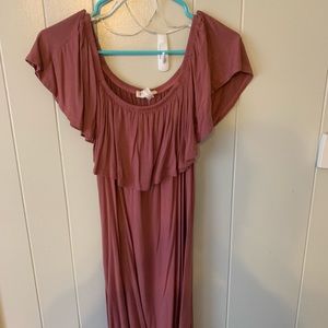 Women’s off the shoulder dress
